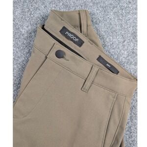 Proof Nomad Pants Mens 29 Slim Fit Dark Khaki Tan Technical Travel Chino Trouser